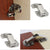 Kamtop 20-Pack 90 Degree Easy-Install Hidden Kitchen Door Hinge