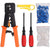 Kamtop 6 in 1 RJ45 Crimping Tool Kit Cat5 Cat6